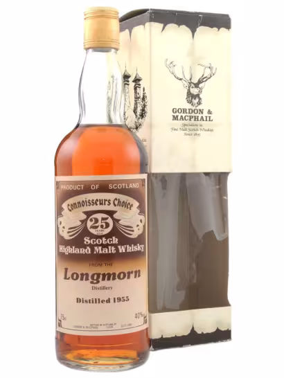 Longmorn 1955 25 Year Old Gordon and Macphail 40% 70cl