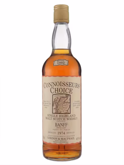 Banff 1974 Gordon and MacPhail bottled 1992 40% 70cl