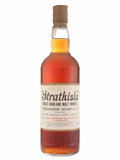 Strathisla 1963 21 Year Old Gordon and MacPhail 40% 75cl