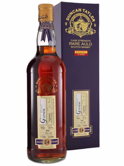 Glenesk 1983 24 Year Old Duncan Taylor #4930 52.1% 70cl