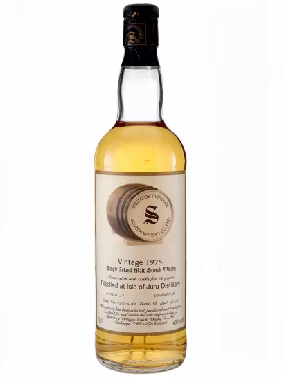 Jura 1975 22 Year Old Signatory #2783/84 43% 70cl