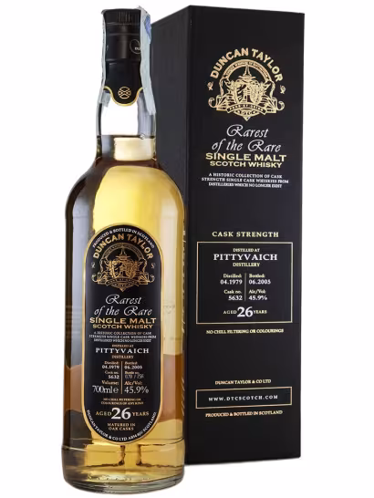 Pittyvaich 1979 26 Year Old Duncan Taylor #5632 45.9% 70cl