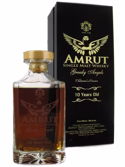 Amrut 10 Year Old Greedy Angels 2019 55% 70cl
