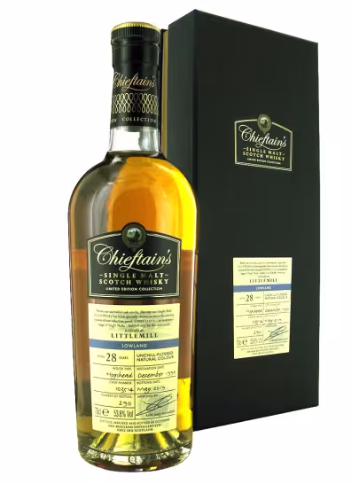 Littlemill 1990 28 Year Old Chieftain's 53.8% 70cl