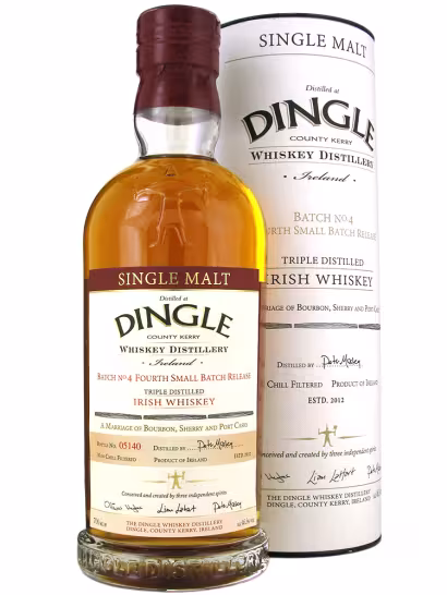 Dingle Irish Single Malt Whiskey Batch 4 46.5% 70cl