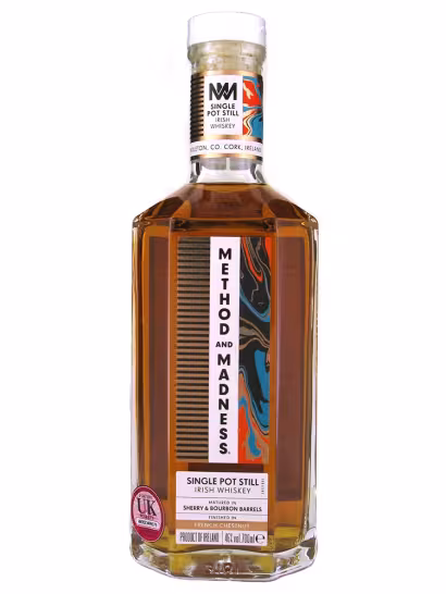 Method and Madness Single Pot Still French Chestnut Finish 46% 70cl