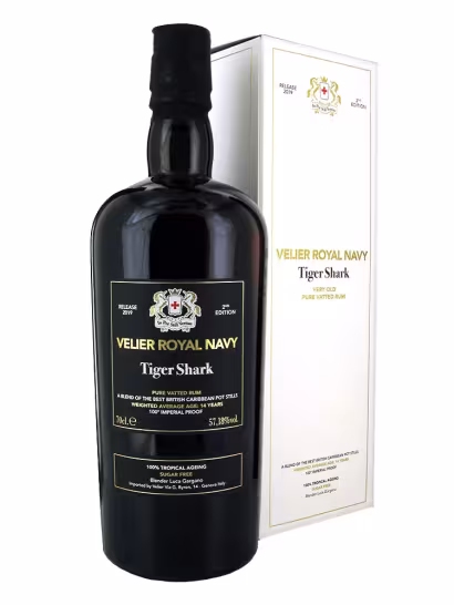Velier Royal Navy Tiger Shark 57.18% 70cl