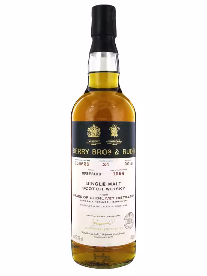 Braes of Glenlivet 1994 Berry Bros & Rudd 53.1% 70cl
