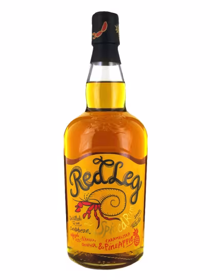 Redleg Caramelised Pineapple Rum 37.5% 70cl