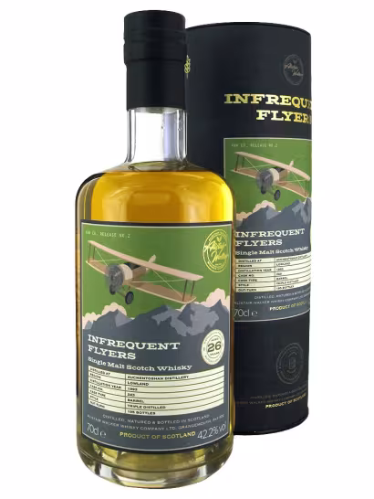 Auchentoshan 1993 26 Year Old Infrequent Flyers 42.2% 70cl