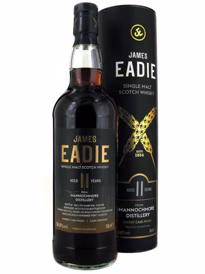 Mannochmore 11 Year Old James Eadie PX Hogshead Finish 56.8% 70cl