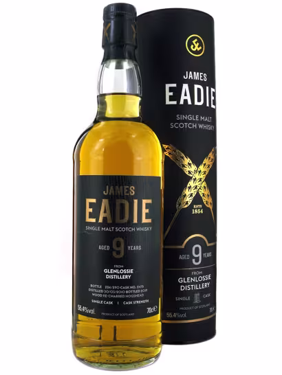 Glenlossie 9 Year Old James Eadie Single Cask 55.4% 70cl