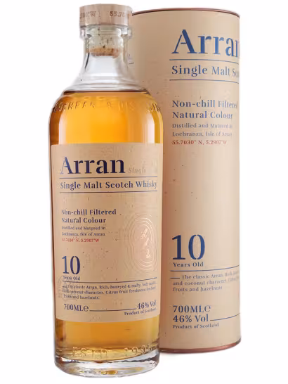 Arran 10 Year Old 46% 70cl