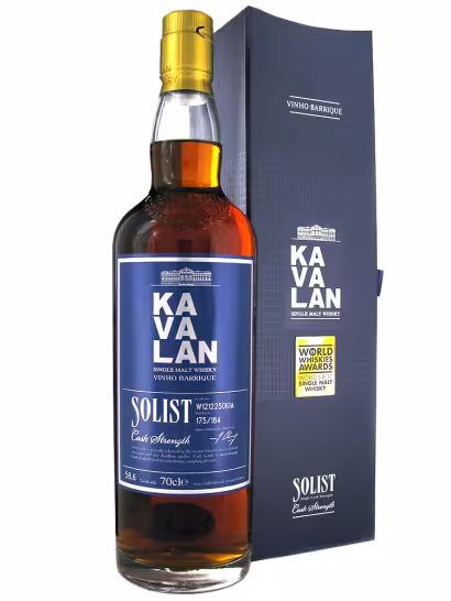 Kavalan Solist Vinho Barrique Single Cask Strength 58.6% 70cl