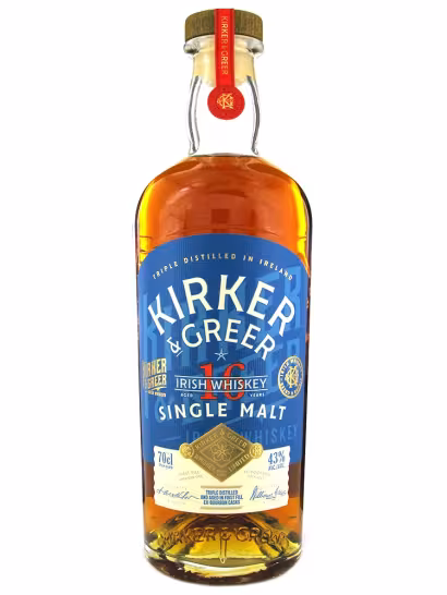 Kirker & Greer 16 Year Old Single Malt Irish Whiskey 43% 70cl