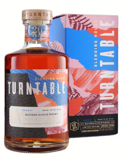 Track 7 'Born to be Wild' Turntable Spirits 53% 70cl