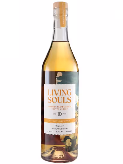 Lagmore 10 Year Old Blended Malt Living Souls FF Bourbon Cask 48% 70cl
