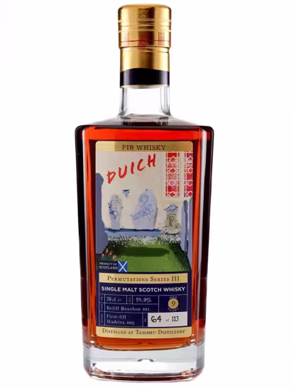 Duich Distilled At Tamdhu 9 Year Old Permutations 3 Fib Whisky 59% 70cl