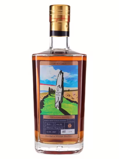 Whitlaw 7 Year Old Copper and Oak 3 Fib Whisky 64.3% 70cl