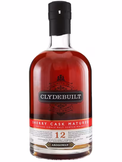 Clydebuilt 12 Year Old 46% 70cl
