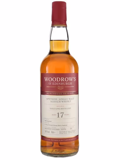 Dailuaine 2008 17 Year Old Ex-Mortlach Oloroso Finish Woodrows of Edinburgh  58.7% 70cl