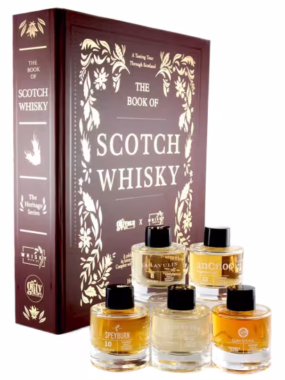 The Book of Scotch Whisky 45% 5x3cl - Whisky With Us