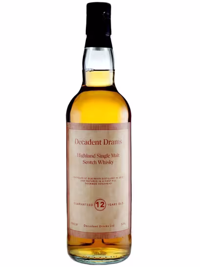 Ben Nevis 2012 12 Year Old Decadent Drams FF Bourbon 53% 70cl