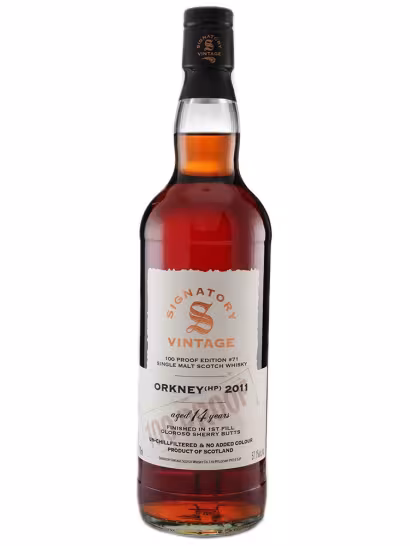 Orkney (HP) 2011 14 Year Old Signatory 100 Proof #71 57.1% 70cl