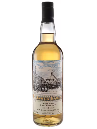 Inchgower 18 Year Old James Eadie Distilleries Refill HHD 52.5% 70cl