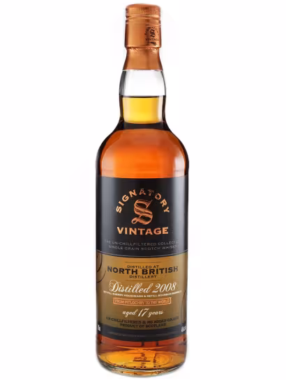 North British 2008 17 Year Old Signatory UCF 46% 70cl