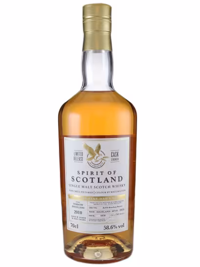 Tomatin 2010 15 Year Old  Spirit of Scotland #4450 58.6% 70cl