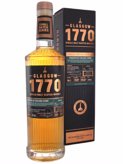 Glasgow 1770 5 Year Old Passito Di Caluso Peated 57.8% 70cl