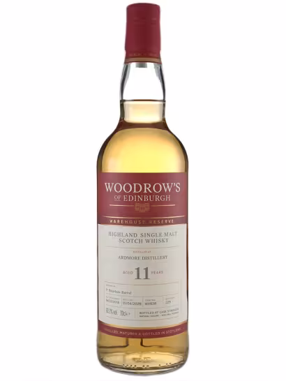 Ardmore 2014 11 Year Old Woodrows of Edinburgh FF Bourbon 60.2% 70cl