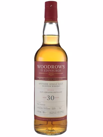 Allt A Bhaine 1995 30 Year Old Woodrows of Edinbugh Refill HHD 51.5% 70cl