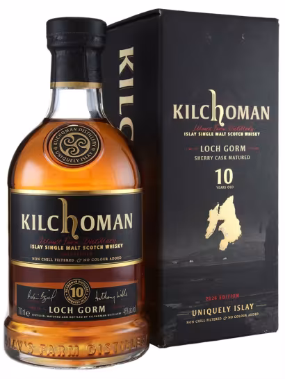 Kilchoman 10 Year Old Loch Gorm 2026 Release 46% 70cl