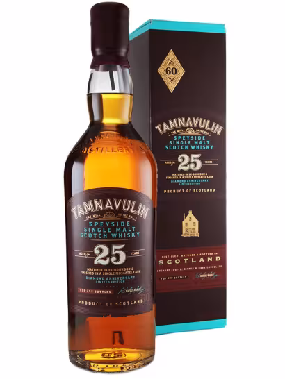 Tamnavulin 25 Year Old 60th Anniversary Moscatel Cask 51.8% 70cl
