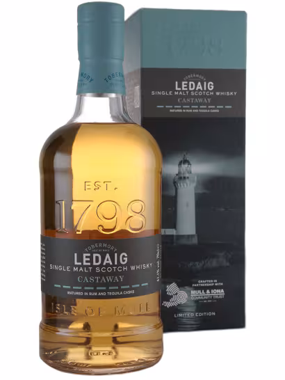 Ledaig Castaway Rum and Tequila Casks Matured 61.6% 70cl