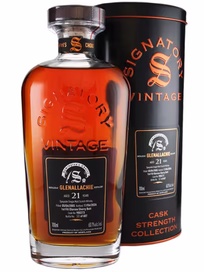 Glenallachie 2005 21 Year Old Symington's Choice #900273 63.1% 70cl