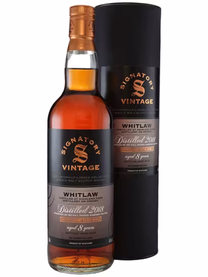 Whitlaw 2018 8 Year Old UCF FF PX Finish 46% 70cl