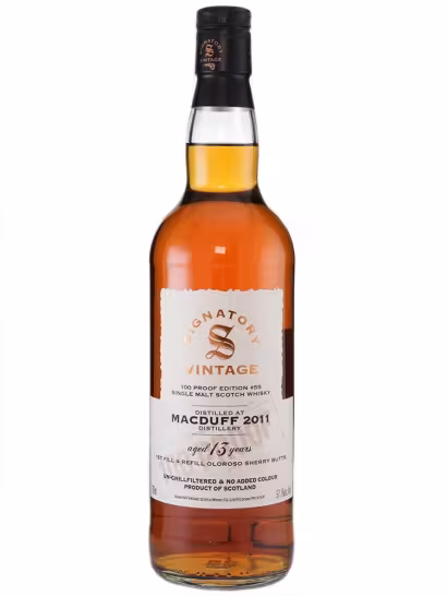 Macduff 2011 13 Year Old 100 Proof #55 57.1%  70cl