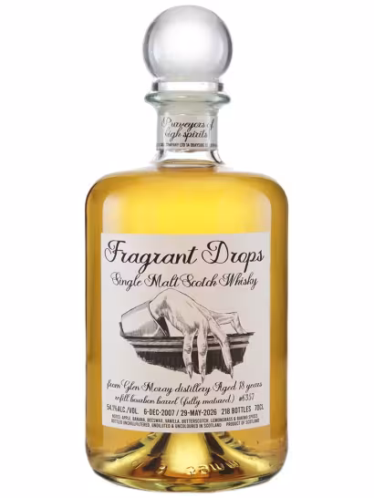 Glen Moray 18 Year Old Fragrant Drops Barrel #6357 54.1% 70cl