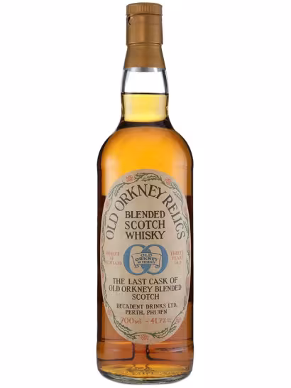 Old Orkney Relics 1996 30 Year Old Blended Scotch 41.7% 70cl
