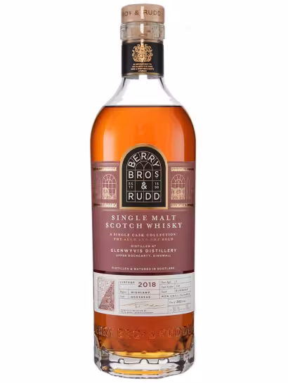 Glenwyvis 2018 7 Year Old Berry Bros Oloroso Finish 58.1% 70cl
