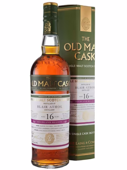 Blair Athol 2009 16 Year Old Old Malt Cask Wine Hogshead 50% 70cl