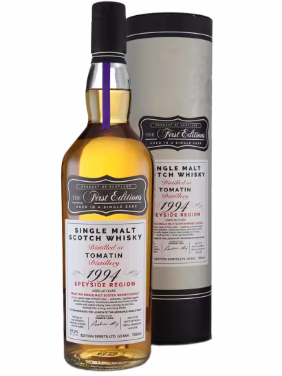Tomatin 1994 28 Year Old Hunter Laing First Editions 57.2% 70cl
