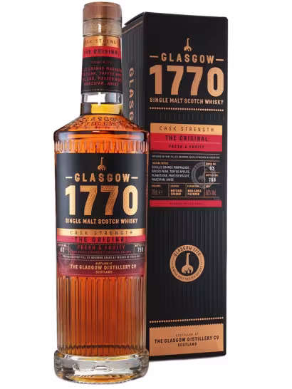 Glasgow 1770 The Original Cask Strength Batch 3 60% 70cl