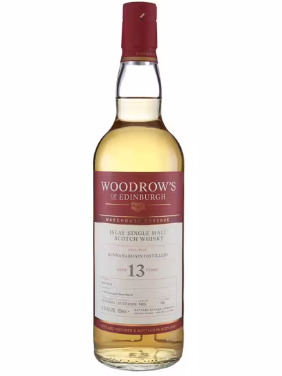 Bunnahabhain 13 Year Old Woodrows Of Edinburgh Foursquare Finish 61.3% 70cl