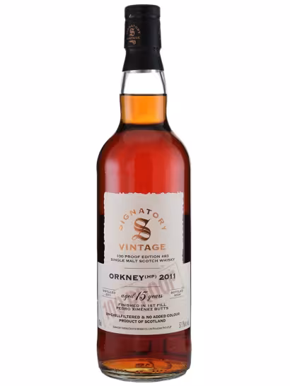 Orkney 2011 15 Year Old Signatory 100 Proof #83 57.1% 70cl