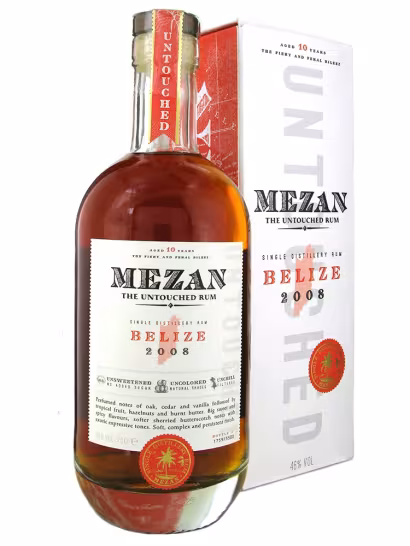 Mezan 2008 10 Year Old Belize Rum 46% 70cl