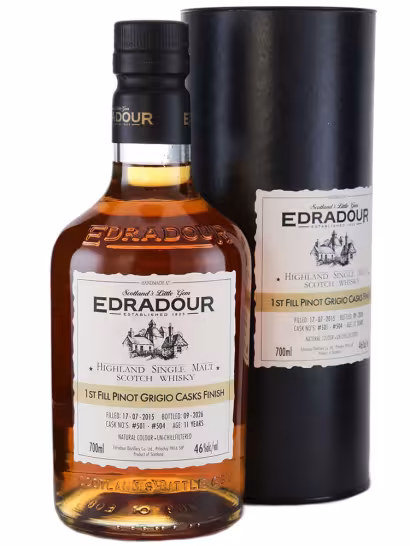 Edradour 2015 11 Year Old Michael Eppan FF Pinot Grigio HHD Finish 46% 70cl